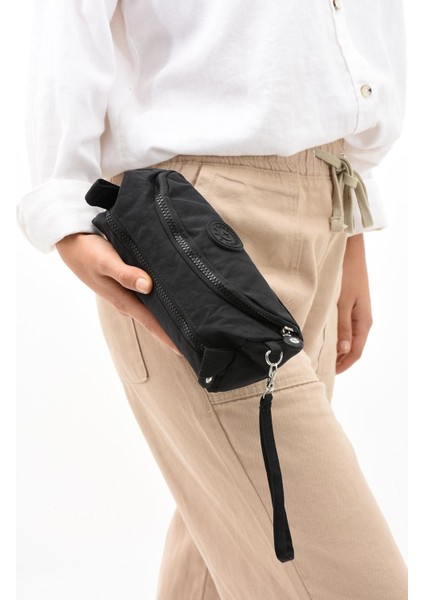 Iki Bölmeli Kalemlik (Yıkanabilir ve Su Geçirmez, Makyaj Çantası ) Siyah (Model: 571-15J) fiyatları