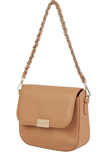 Taba Zincir Askı Işlemeli Kadın Çapraz Çanta