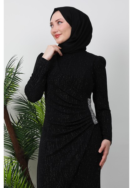 Tuğçe Tesettür Elbise Siyah indirimleri