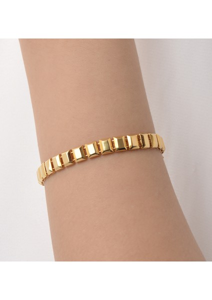 10 gr (GRAM) Aynalı gurmet bileklik 22 ayar altın