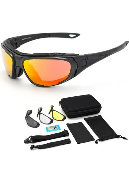 Usa Military Daisy C9 4 Lensli Polarize Taktikal Gözlük fiyatları