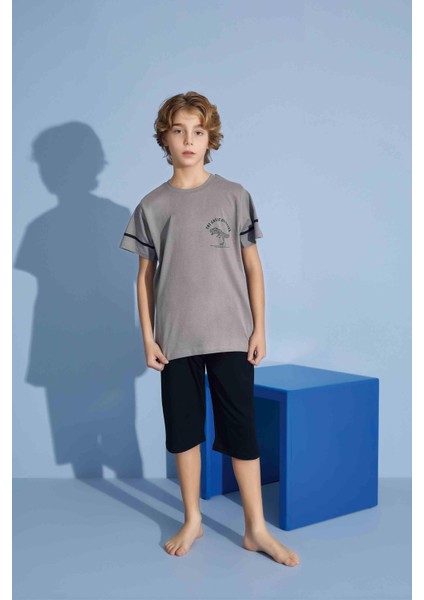 Erkek Çocuk Penye Şort Takım 3943A