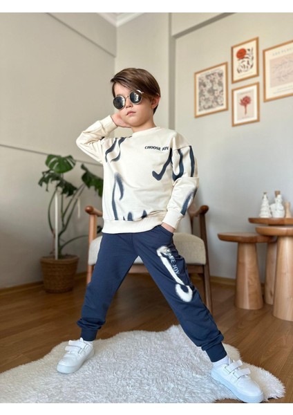 Choose Joy Çocuk Sweatshirt ve Eşofman Takımı 1314 F modelleri