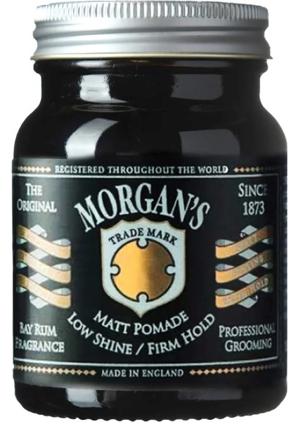 Pomade Bay Rum Mat Sıkı Tutuşlu Pomad 100 G