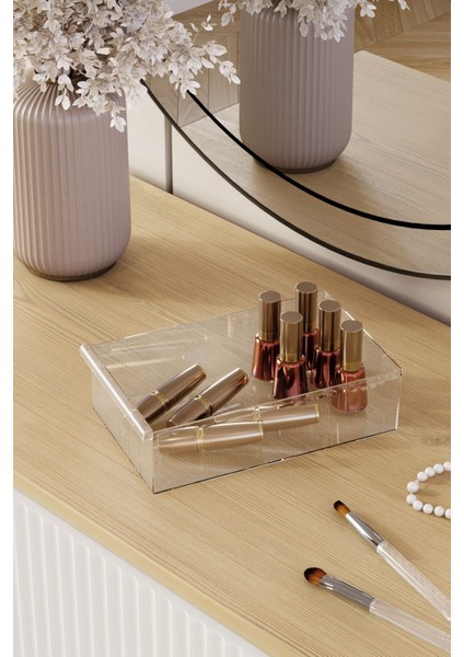 Gri Elegance Xl Çekmeceli Makyaj ve Kozmetik Organizeri modelleri