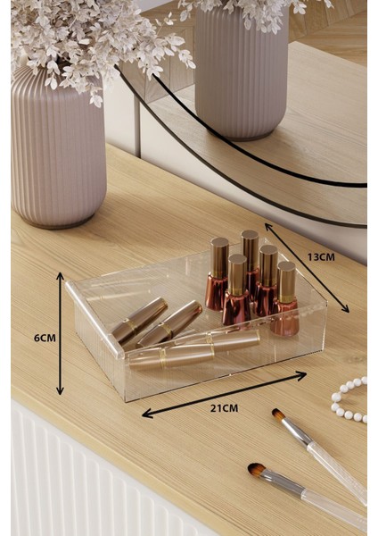 Gri Elegance Xl Çekmeceli Makyaj ve Kozmetik Organizeri indirimleri