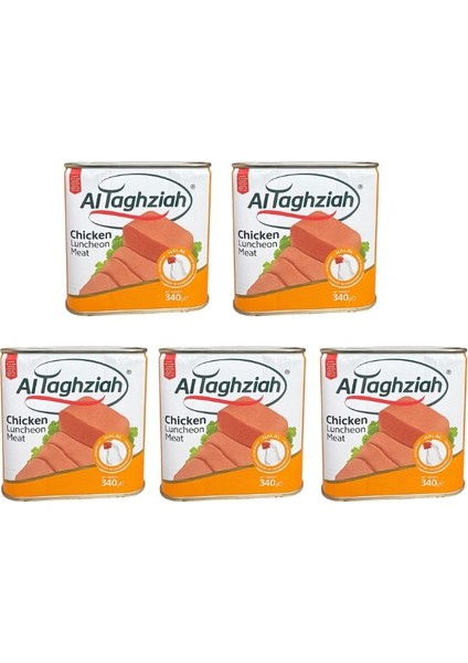 Chicken Luncheon Meat ( Tavuk Salam ) 340 gr x 5 Adet