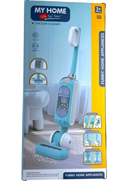 Eğitici Zeka Geliştiren Süpürge Makinası