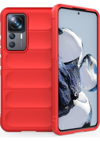 Xiaomi Mi 12T Pro Kılıf Elde Tutma Kolaylıkla Kaydırmaz Kenar Line Dizayn Optietnik Kapak