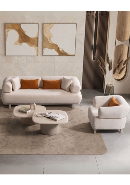 Latte Koltuk Takımı & Oturma Grubu - (3+1)