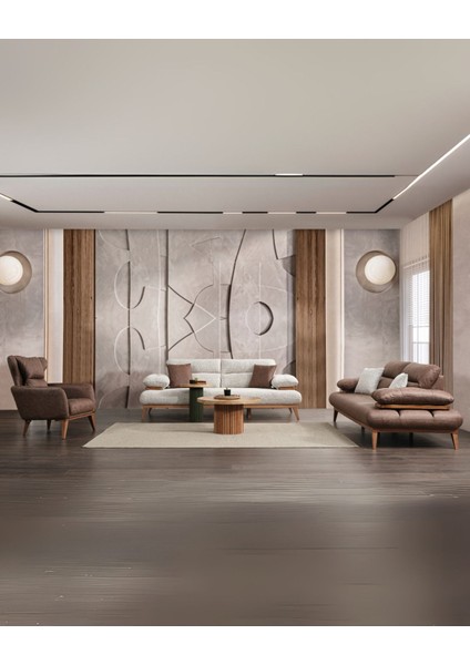 Sporting Koltuk Takımı & Oturma Grubu - (3+3+1+1)