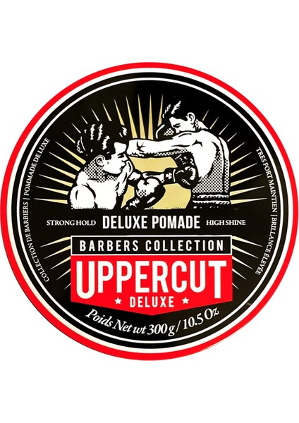 Deluxe Maxı Deluxe Pomade Yüksek Tutuşlu Parlak Saç Şekillendirici Pomad 300 G