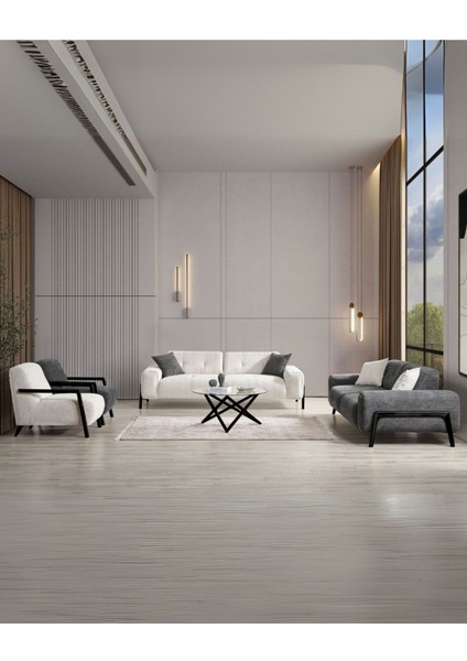 Rolex V2 Koltuk Takımı & Oturma Grubu - (3+3+1+1)