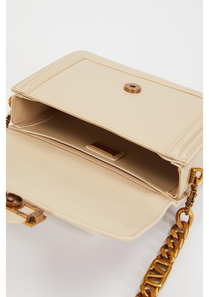 Krem Klasik Çapraz Askı Kadın Küçük Boy Çanta indirimleri