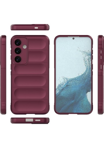 Samsung Galaxy S24 Kılıf Elde Tutma Kolaylıkla Kaydırmaz Kenar Line Dizayn Optietnik Kapak fiyatları