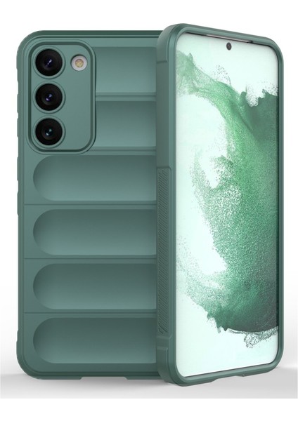 Samsung Galaxy S23 Plus Kılıf Elde Tutma Kolaylıkla Kaydırmaz Kenar Line Dizayn Optietnik Kapak