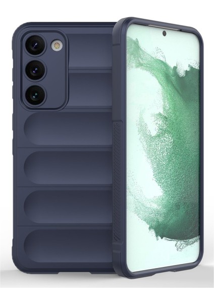 Samsung Galaxy S23 Plus Kılıf Elde Tutma Kolaylıkla Kaydırmaz Kenar Line Dizayn Optietnik Kapak