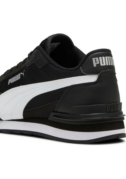 St Runner V4 Mesh Erkek Siyah Sneaker Ayakkabı 39966601