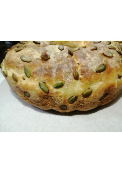 Doğal Ekşi Mayalı Tahıllı Kabak Çekirdekli Çiçek Ekmek 900GR modelleri