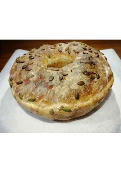 Doğal Ekşi Mayalı Tahıllı Kabak Çekirdekli Çiçek Ekmek 900GR fırsatları