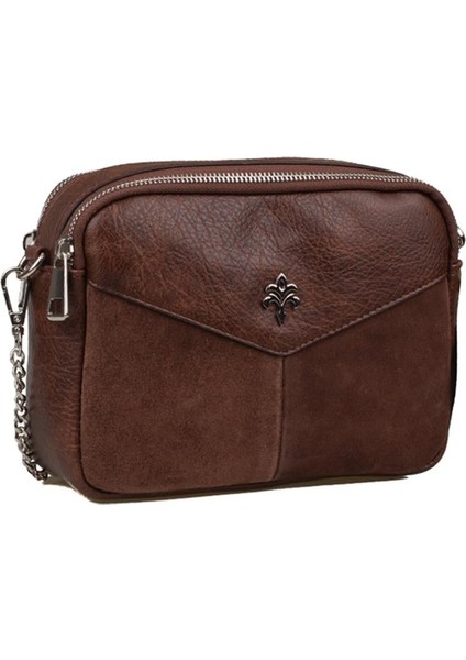 Kahverengi Kaikias Kadın Çapraz Çanta