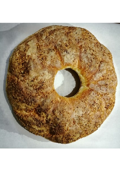 Doğal Ekşi Mayalı Tahıllı Susamlı Çiçek Ekmek 900GR