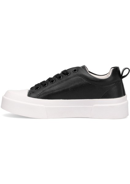 121230038 Mia Kadın Hakiki Deri Klasik Sneaker Siyah modelleri