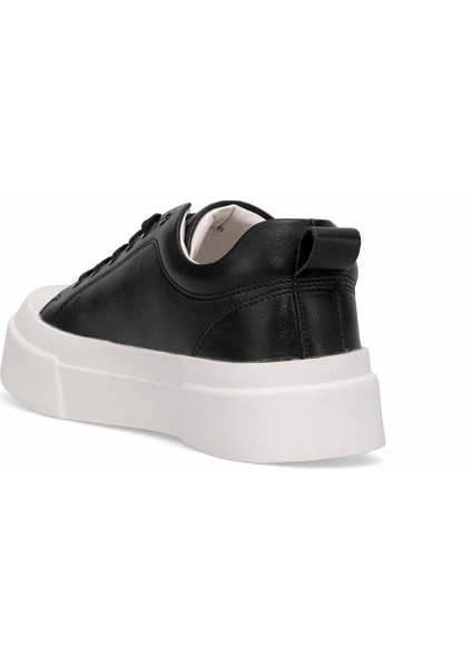 121230038 Mia Kadın Hakiki Deri Klasik Sneaker Siyah fırsatları