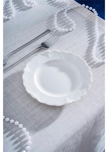 King Yuvarlak Servis Tabağı - 14 cm