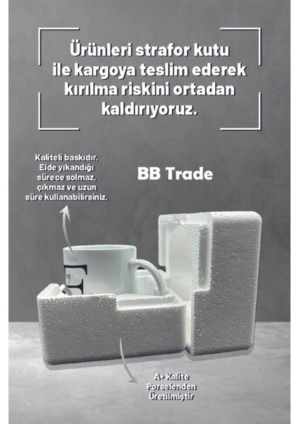 El Yapımı Ateş Çiçeği Tasarımlı 3'lü Seramik Kupa