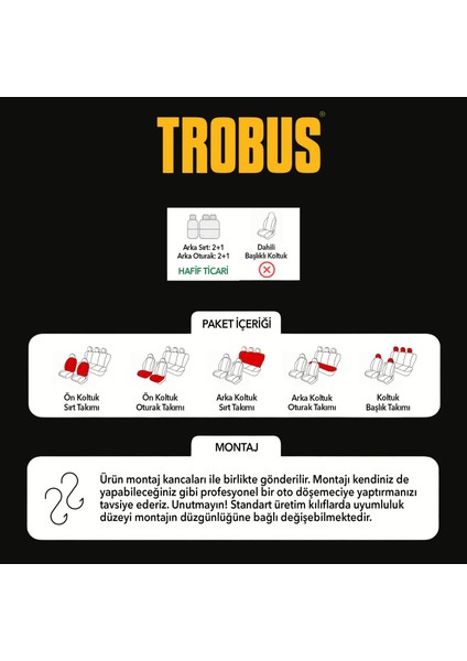 Toyota Auris 2006-2012 Floransa Serisi Eviza Ticari 2+1 Bej Siyah