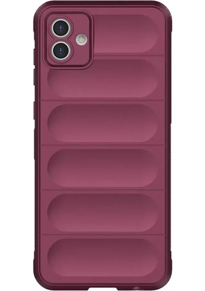 Samsung Galaxy A05 Kılıf Elde Tutma Kolaylıkla Kaydırmaz Kenar Line Dizayn Optietnik Kapak