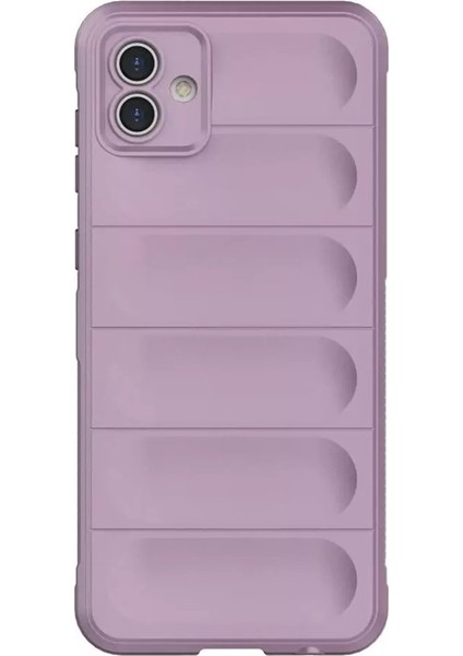 Samsung Galaxy A05 Kılıf Elde Tutma Kolaylıkla Kaydırmaz Kenar Line Dizayn Optietnik Kapak