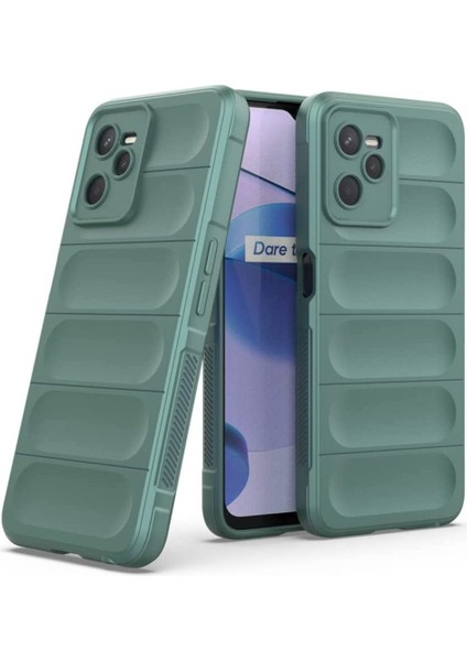 Realme C35 Kılıf Elde Tutma Kolaylıkla Kaydırmaz Kenar Line Dizayn Optietnik Kapak fiyatları