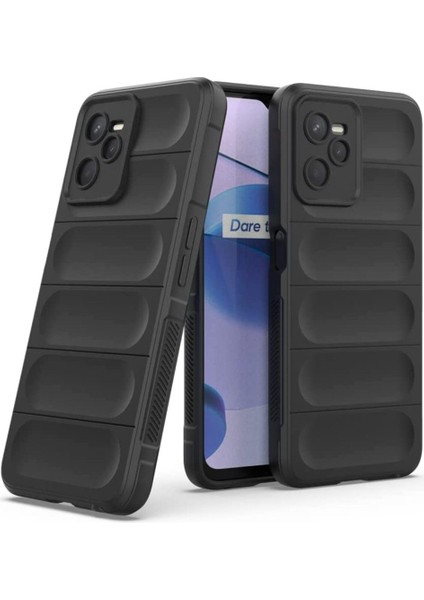 Realme C35 Kılıf Elde Tutma Kolaylıkla Kaydırmaz Kenar Line Dizayn Optietnik Kapak fiyatları