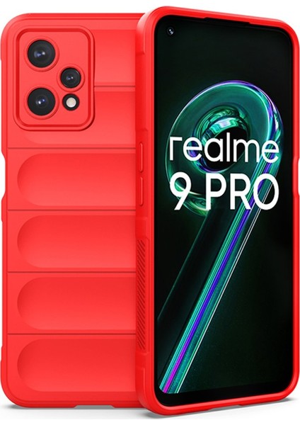 Realme 9 Pro 5g Kılıf Elde Tutma Kolaylıkla Kaydırmaz Kenar Line Dizayn Optietnik Kapak