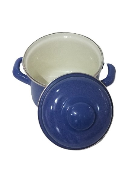 -Alev 12 cm Mavi Emaye Derin Tencere 0,90 Lt fiyatları