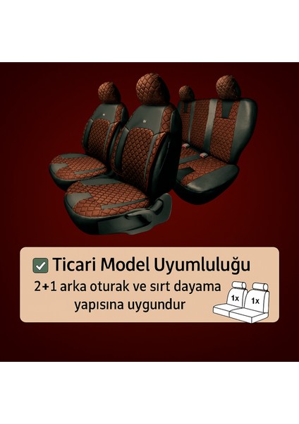 Volkswagen Vento 1992-1998 - Sedan - 4 Kapı Floransa Serisi Eviza Ticari 2+1 Taba Siyah fiyatları