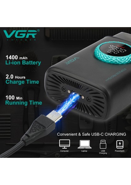 Vgr V-378 Profesyonel Yüksek Hızlı Folyo Tıraş Makinesi - Kırmızı ve Siyah Renk Seçenekleriyle modelleri