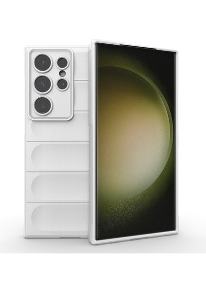 Samsung Galaxy S24 Ultra Kılıf Elde Tutma Kolaylıkla Kaydırmaz Kenar Line Dizayn Optietnik Kapak