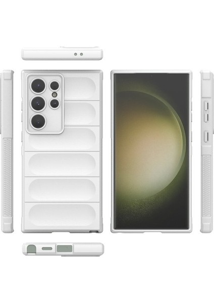 Samsung Galaxy S24 Ultra Kılıf Elde Tutma Kolaylıkla Kaydırmaz Kenar Line Dizayn Optietnik Kapak fiyatları