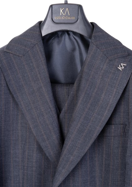 Şık ve Rahat Slim Fit Yelekli Erkek Takım Elbise - Modern Kesim Dört MEVSIM-KAV1071W modelleri