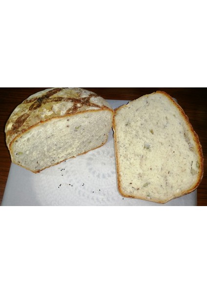 Doğal Ekşi Mayalı Tahıllı Yuvarlak Ekmek 900GR fiyatları