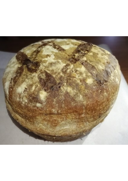 Doğal Ekşi Mayalı Tahıllı Yuvarlak Ekmek 900GR