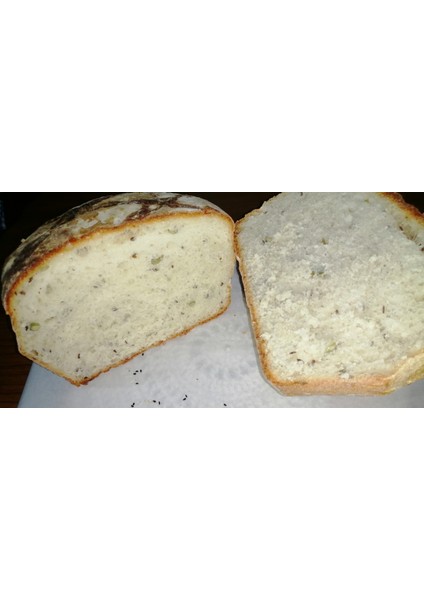 Doğal Ekşi Mayalı Tahıllı Yuvarlak Ekmek 900GR