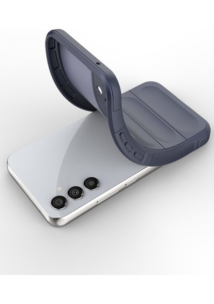 Samsung Galaxy A15 Kılıf Elde Tutma Kolaylıkla Kaydırmaz Kenar Line Dizayn Optietnik Kapak fiyatları