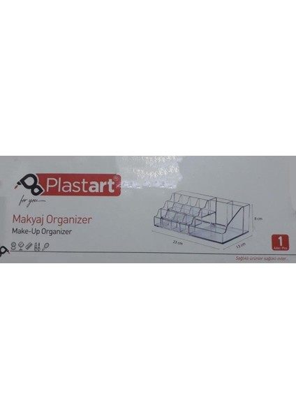 Beyaz Çok Amaçlı Masaüstü Düzenleyici Kalemlik ve Makiyaj Organizer fiyatları