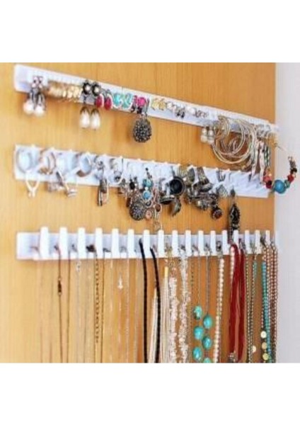 Beyaz Takı Organizer, Düzenleyici ve Asmak Için Şık ve Pratik Çözüm indirimleri