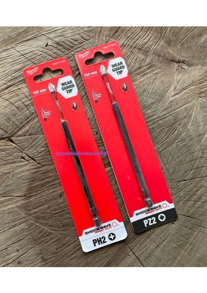 Ph2 Yıldız Bits Uç 15CM Pz2 Uç Cobalt Çelik Vida Sıkma Ucu 2li