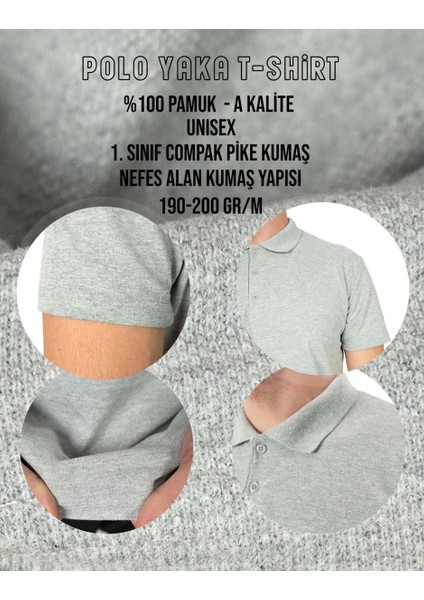 Porshe Text Red Polo Yaka Gri Tişört fırsatları